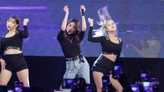 191010[4K]우석대학교 축제 #ChungHa #청하 -#Snapping+#GottaGo+#RollerCoaster+#WDYK+#BangBang[Full Ver]가로캠