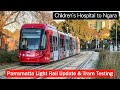 Transport for Sydney Vlog 832: Parramatta Light Rail Tram Testing - Children’s Hospital to Ngara