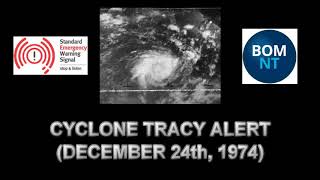 SEWS - Cyclone Tracy Warning (Unknown Station, December 24, 1974)