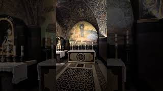 Golgotha in the Church of the Holy Sepulchre #holyland #jesus #jerusalem