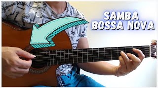 How To Play Samba and Bossa Nova Rhythm on Guitar  - Guitar Lesson