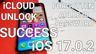 iOS 17.0.2 iCloud Lock Unlock Any iPhone 4,5,6,7,8,X,11,12,13,14,15/Forgotten Apple ID and Password