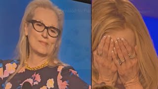 'GOAT' Meryl Streep Boasts During Nicole Kidman Award Presentation