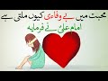 Why Love Hurts _ Ishq Me Takleefien Q Milti hain - Imam Ali as | Mehrban TV | Mehrban Ali