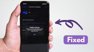 Fix Unable to Remove Payment Method because Active Subscription on iPhone! [2026]