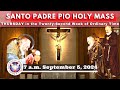 Catholic Mass Today Live at Santo Padre Pio National Shrine - Batangas.  5 Sep  2024  7a.m.