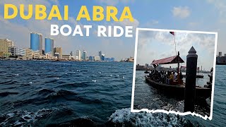 [4K] Dubai Abra | Boat Ride