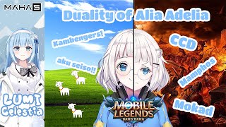 [MAHA5] 2 Kepribadian Alia dan Staff naik gaji di ML - Mobile Legends #1 @FuyumiCelestiaCh