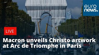 Christo's Arc de Triomphe art project in Paris becomes reality after 60 years