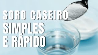 COMO FAZER SORO CASEIRO SEM COLHER MEDIDORA. #dicas #receitas