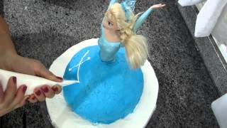 How to make | frozen cake  |  step by step