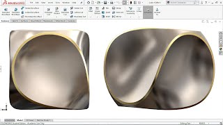 Master the Art of Flowing 'Cubic Forms' in SolidWorks 2024 | Ultimate CAD Tutorial for Designers