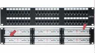 48 Port Cat5e Patch Panel #15-180-048