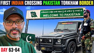 Indian at Pakistan Border Crossing | DAY 63-64 | USA 🇺🇸 to INDIA 🇮🇳| 44,000 kms | 32 countries