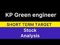 KP GREEN ENGINEERING STOCK TARGET ANALYSIS ⬛️ KP GREEN ENGINEERING STOCK NEWS BIG UPDATE 17-11-24