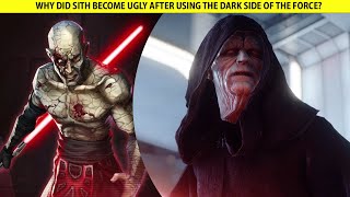 Why Did Sith Become Ugly After Using The Dark Side Of The Force? #shorts