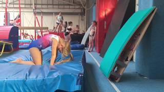 How to improve springboard technique in gymnastics