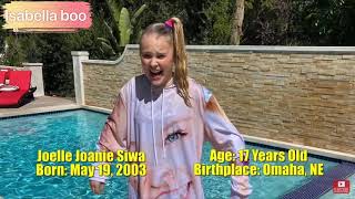 Jojo Siwa from 0 to 17