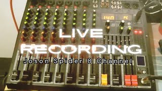 Full Band Live Recording | Joson Spider 8 Channel