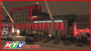 TRÌNH DIỄN ÂM THANH ÁNH SÁNG CHO NGÀY LỄ Ở MONTREAL | HTV TIN TỨC