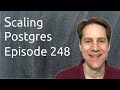 Scaling Postgres Episode 248 Pagination Solution, Return Modification, Insert Deletions, How To JSON