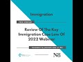 DG Legal Webinar: Review Of The Key Immigration Case Law Of 2022