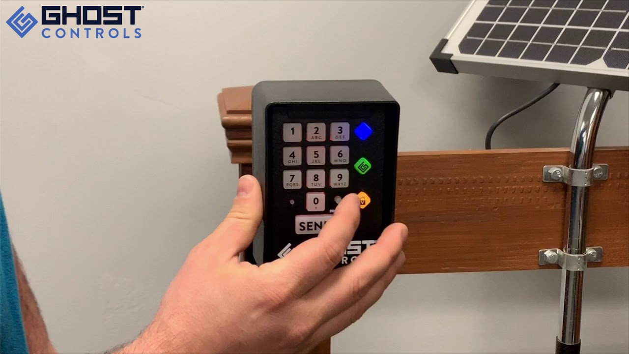 Adding Access Pin To Ghost Controls Keypad Youtube