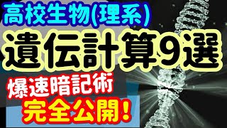 【高校生物 81】遺伝【遺伝計算パターン9選】を宇宙一わかりやすく