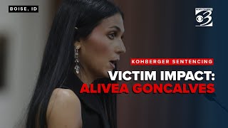 Victim impact statement from Kaylee Goncalves's sister Alivea during Bryan Kohberger sentencing