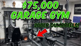 DREAM Garage Gym? | $75000 Ultimate Home Gym Tour | MUST SEE! | Arsenal Strength, Prime, Rogue