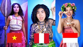 MOANA Makeup Transition (Moana 2) TikTok Compilation