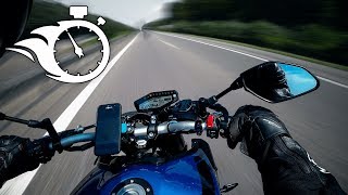 MT 09 2018 | TOP SPEED | 0-200 km/h | REPRISE - ACCÉLÉRATION 🔥