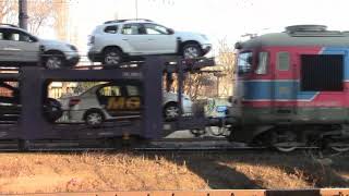 Vasúti forgalom Constantan 2019.02.10. Traffic ferroviar Constanta