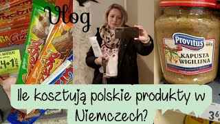 Vlog z życia| Ile kosztują polskie produkty w Niemczech | Co kupiłam?  #foodvlog#vlog#hamburg#zakupy