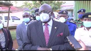 CS MAGOHA IN BUSIA KCPE INSPECTION, LAUDS THE SECURITY TEAM FOR GOOD WORK!!