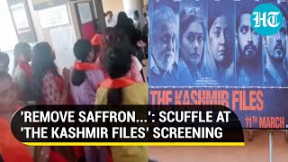 The Kashmir Files: Scuffle at Nashik theatre; Women told to remove saffron stoles