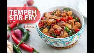 Tempeh Stir Fry | Tempe Saus Tiram | Tempe Orak Arik | Cooking with Yuli Tan