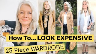 How To Look Expensive ( 25 Style \u0026 Fashion Pieces \u0026 Tips, Mature Women over 50 )