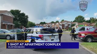 Armed man shot in Murfreesboro apartment complex parking lot, police say