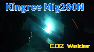 Kingree Machinery Mig 280 N CO2 Welding Demo