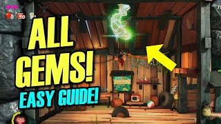 EASY GUIDE: Nostalgia Country Challenge - All Banandium Gems | Donkey Kong Bananza