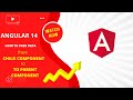 Angular - How to Pass Data From a Child Component to a Parent Component
