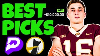 BEST College Football/NFL FRIDAY PRIZEPICKS CORRELATED PICKS (+450 UNITS!!) | CFB/NFL PLAYS 1/3/25