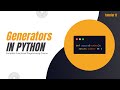 Generators in Python Functions | Complete Functional Programming Course in Python | Tutorial 17
