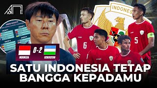 Perjuangan Berani Mati Walau Kalah Tetap Membanggakan! Kronologi Indonesia Uzbek Piala Asia U23