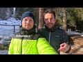 notte nel locale invernale del rifugio stavel denza da vermiglio presanella 5k