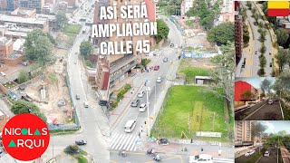 Así va Ampliación de Calle 45 entre Carrera 7 y 5 en Bogotá 🇨🇴 - ¡La Obra Más Olvidada de la Ciudad!