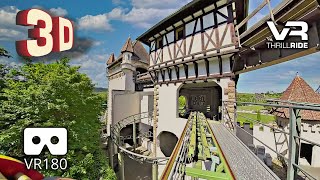 3D G'sengte Sau VR Epic Roller Coaster VR180 POV - Hold on Tight for a Wild Ride! #tripsdrill