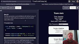 Learn Modern JavaScript Methods by Building Football Team Cards | FreeCodeCamp