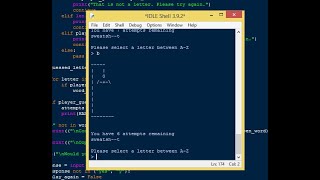 Guess Word Hangman Game using Python